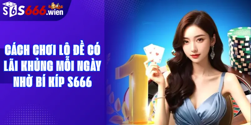 Cách chơi lô đề có lãi khủng mỗi ngày nhờ bí kíp S666